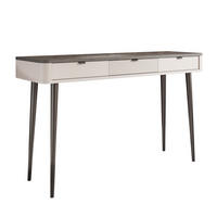 SCHMINKTISCH Konsole NAVANI 130 cm mit Schubladen Kaschmir Stein - Kaschmir, Holzwerkstoff (40/130/82cm) - Idohome