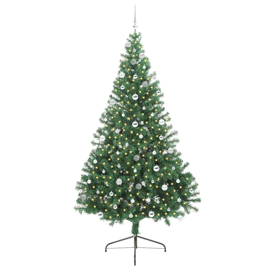 vidaXL Weihnachtsbaum Grün 240 cm
