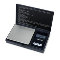 FEINWAAGE mit LCD Display - Schwarz, Metall (7.8/1.9/12.8cm) - Intirilife