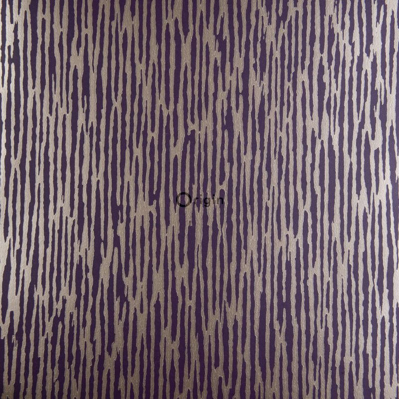 TAPETE Tarnmuster 52 cm x 10.05 m - Lila, Papier (52/1000cm) - Origin Wallcoverings