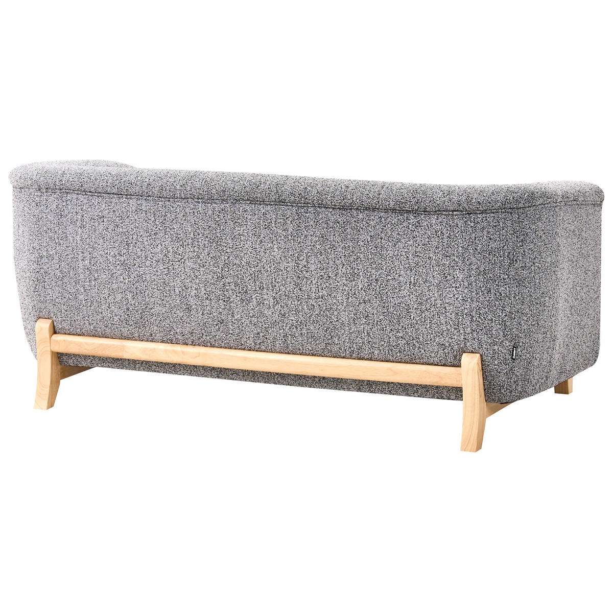 2-SITZER-SOFA Stoff Dunkelgrau Alnor - Dunkelgrau, Textil (162/67/85cm) - Beliani