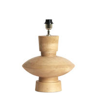 LAMPENFUSS Fiera Braun Ø31/31 cm - Hellbraun, Holz (31/31/31cm) - Light & Living