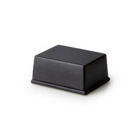BUTTERDOSE für 250 g Butter, Keramik, Schwarz - Schwarz, Keramik (10/5/15cm) - Continenta