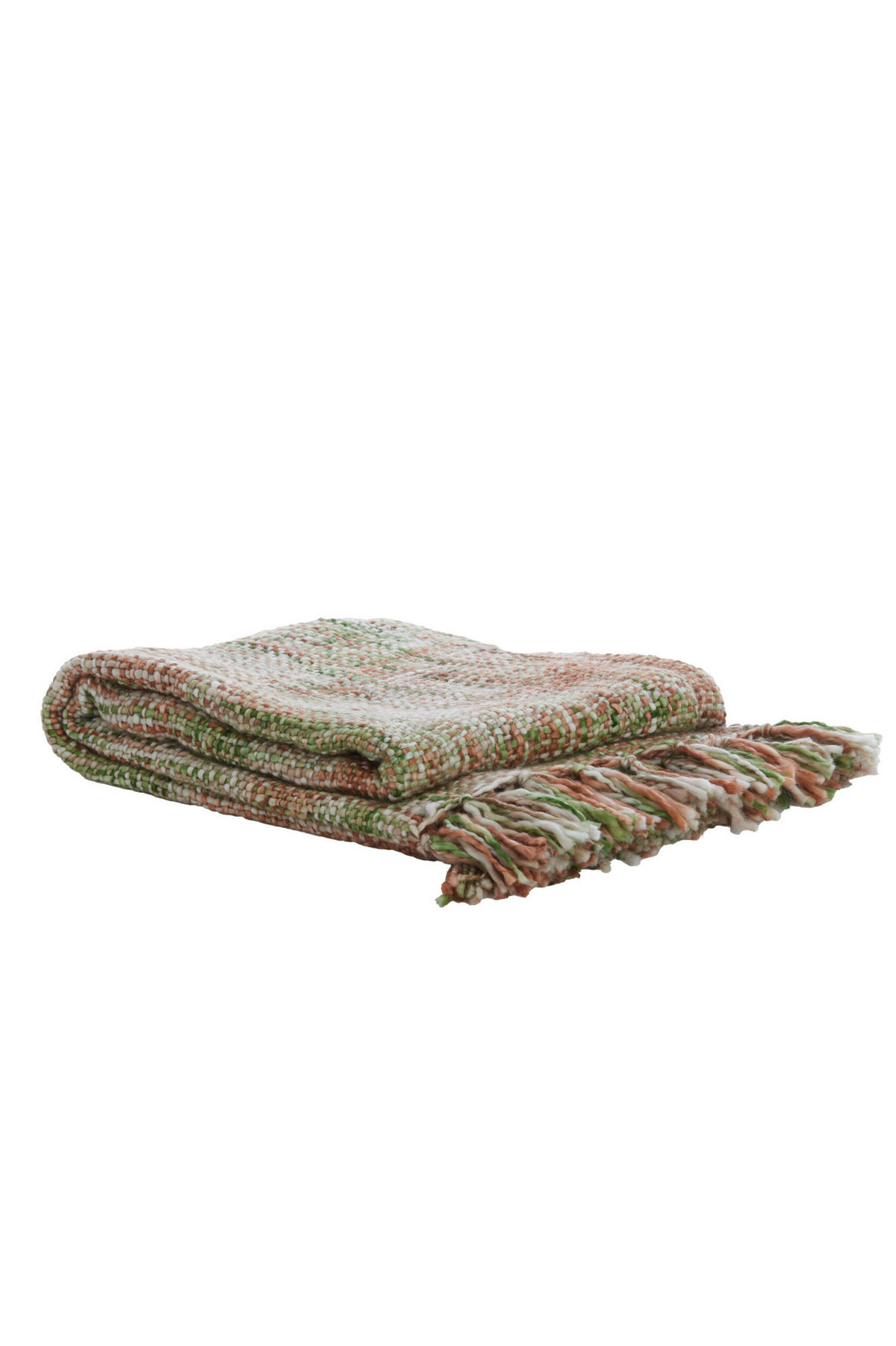 PLAID Fuenta Grün 170/130/0,5 cm - Grün, Textil (130/170cm) - Light & Living