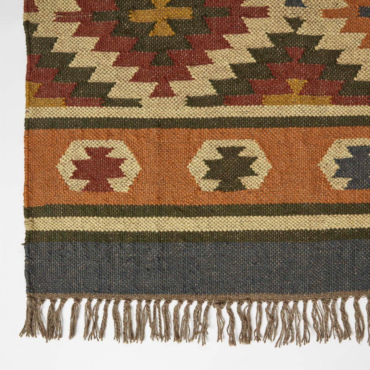 KELIM-TEPPICH Lucea handgewebt 240/300 cm - Multicolor, Textil (240/300cm) - Homescapes