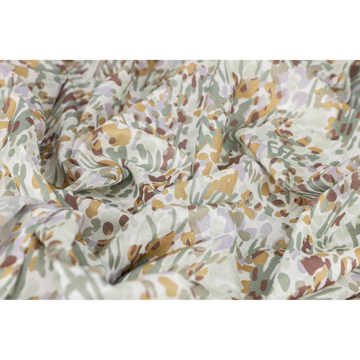VORHANG MIT VERDECKTEN SCHLAUFEN JARDIN - Grün, Textil (130/1/250cm) - Schöner Wohnen