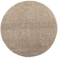 HOCHFLORTEPPICH 120/120 cm Twilight rund - Sandfarben, Textil (120/120cm) - Steffensmeier