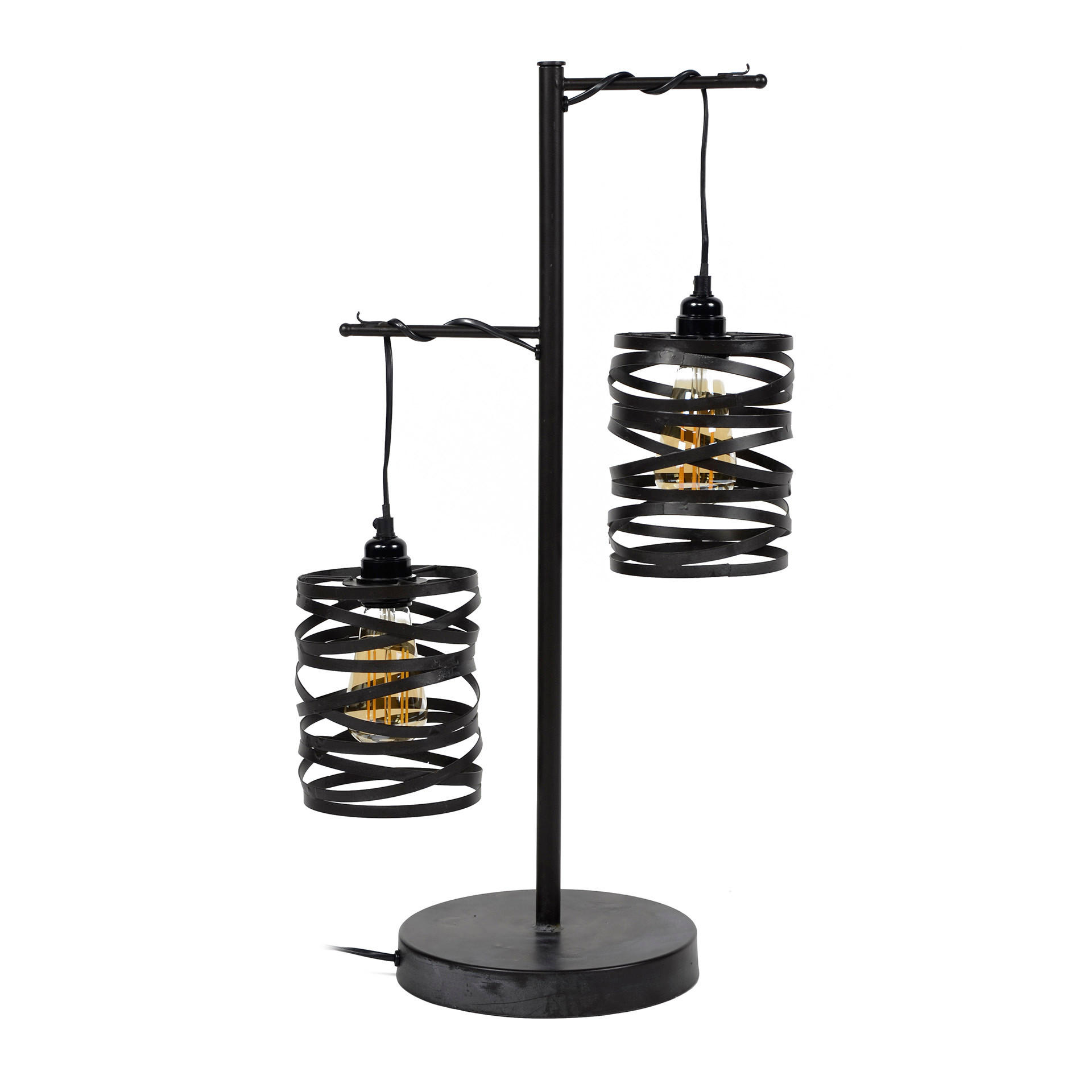 Hoyz Collection Tischleuchte Grau 23x70x37 cm