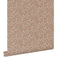 TAPETE Blumen 53 cm x 10.05 m - Pink, Papier (53/0.1cm) - ESTAhome