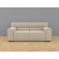 2,5-SITZER Umea Cord Beige 194/106/78 cm - Naturfarben, Kunststoff/Textil (194/78/106cm) - foamnova