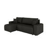 ECKSOFA Nolani mit Schlaffunktion & Bettkasten – Modern & Bequem - Bronzefarben, Kunststoff (248/145cm) - Panda Möbel