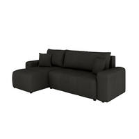 ECKSOFA Nolani mit Schlaffunktion & Bettkasten – Modern & Bequem - Bronzefarben, Kunststoff (248/145cm) - Panda Möbel
