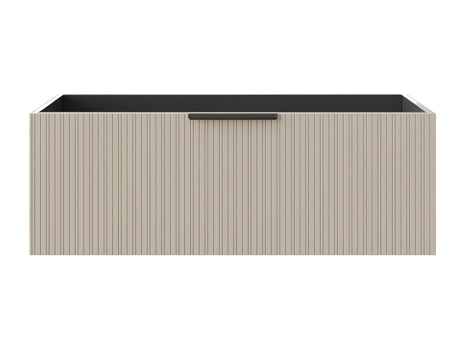 WASCHBECKENUNTERSCHRANK - 100 cm x 45.5 cm - holz - beige Paliro - Beige, Holz (100/35/45.5cm) - Vente-Unique