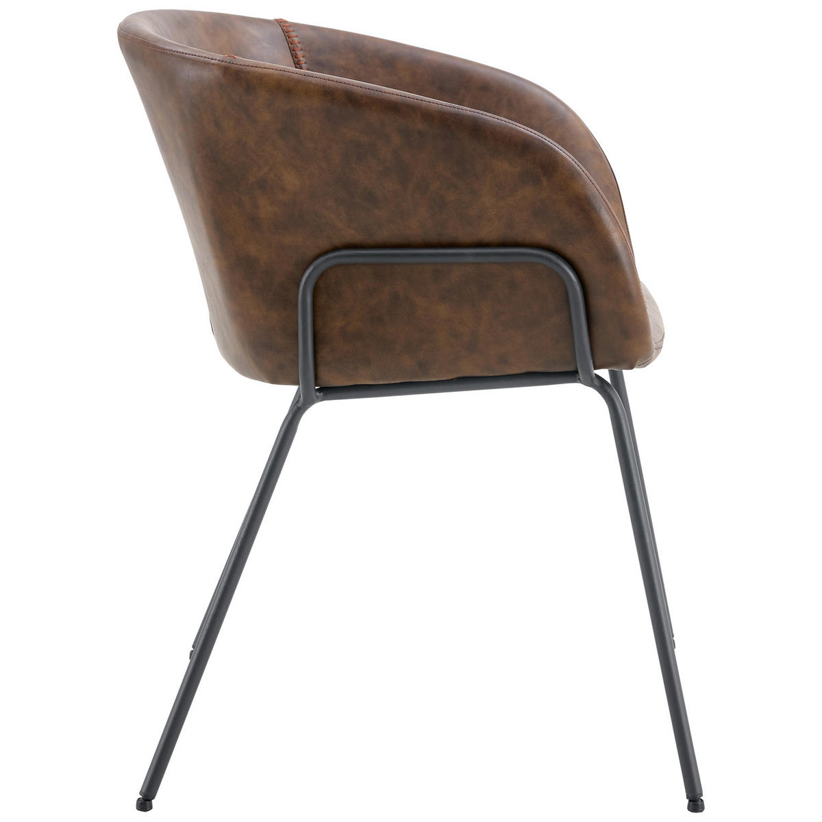 STÜHLE André Braun 2er-Set - Braun, Kunststoff (57/76/59cm) - Happy Garden