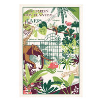 KÜCHENTUCH Jardin Des Plantes ekrü 48 x 72 cm - Weiß, Textil (48/72cm) - Winkler