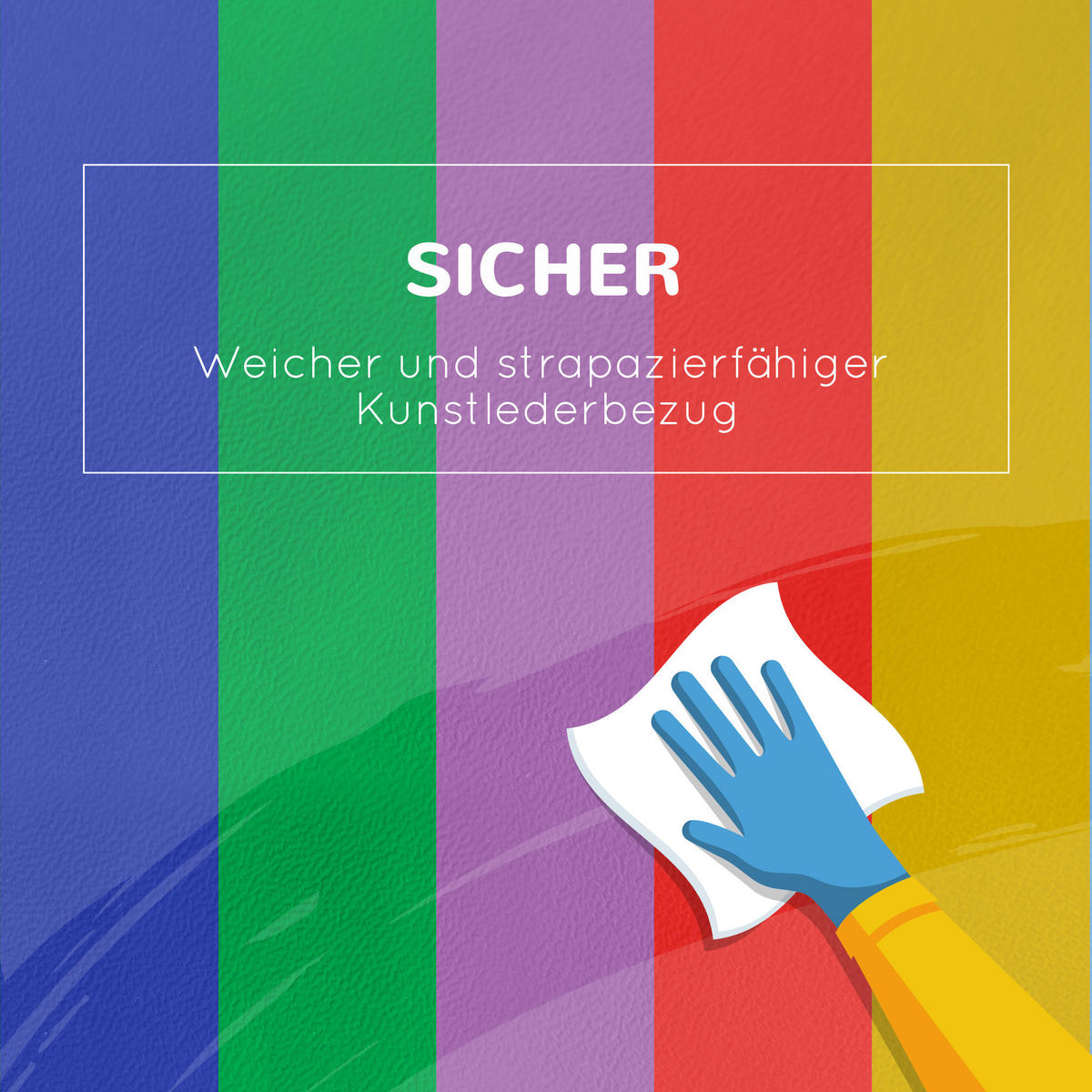 BAUSTEINSET - Multicolor, Kunststoff (130/40/170cm) - HOMCOM