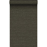 TAPETE Krokodil-Optik 53 cm x 10.05 m - Braun, Papier (53/1000cm) - Origin Wallcoverings