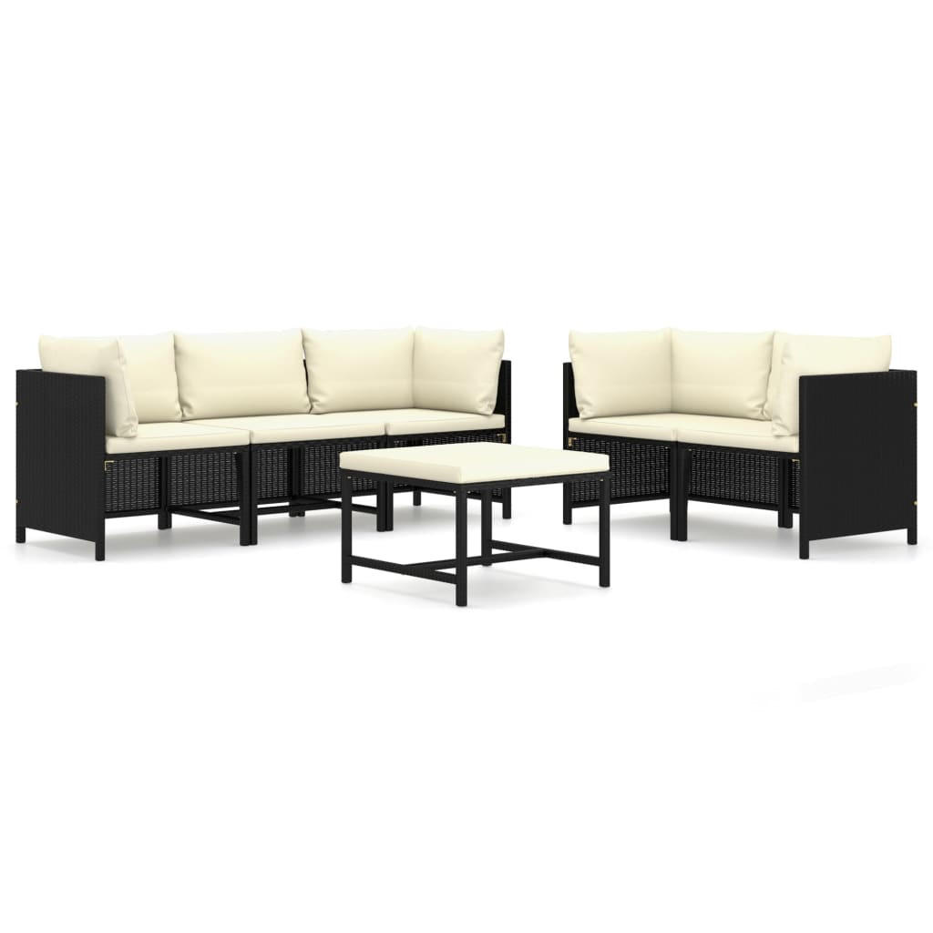 GARTENSET Reinhardt 6-teilig - Schwarz, Metall - Nettlife