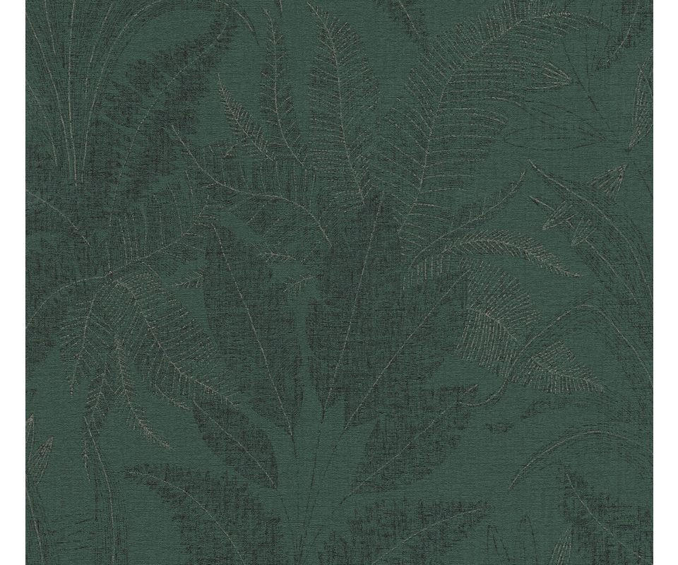 VLIESTAPETE Grün 53/1005 cm - Grün, Textil (53/1cm) - KUNSTLOFT