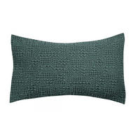 KISSEN Tana prusse 40 x 65 cm - Waldgrün, Textil (40/65cm) - Vivaraise