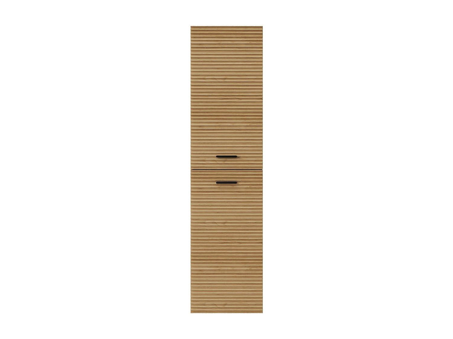 BADSCHRANK - 35 cm x 30 cm - Holz, Platte - Naturfarben Hell - SARONE - Naturfarben, Holz (35/140/30cm) - Vente-Unique
