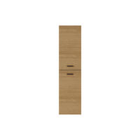 BADSCHRANK - 35 cm x 30 cm - Holz, Platte - Naturfarben Hell - SARONE - Naturfarben, Holz (35/140/30cm) - Vente-Unique