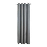 VORHANG MÜNCHEN DARK HxB 245x145 cm Grau - Grau, Textil (145/245/245cm) - Gardinenbox