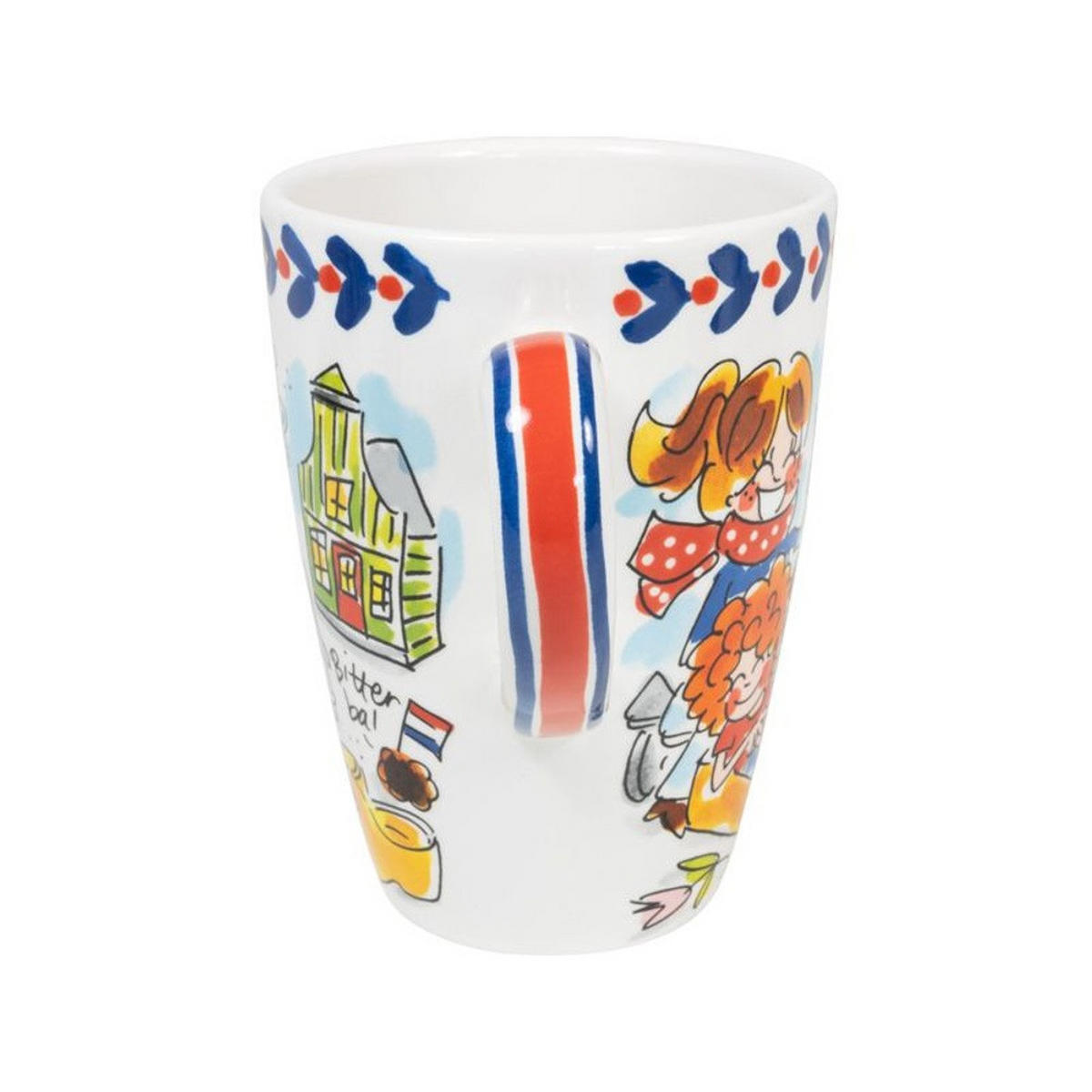 XL-BECHER Holland in Bunt - 500 ml - Multicolor, Keramik (0.5L) - Blond Amsterdam