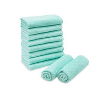 SEIFTÜCHER, 10er-Set, 30x30 cm, 100% Baumwolle, Grün - Grün, Textil (30/30cm) - Zollner