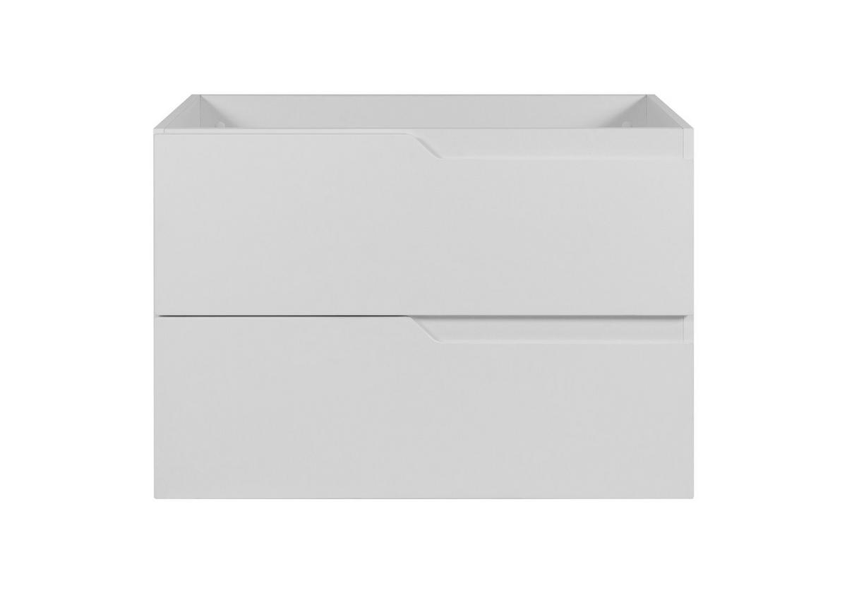 BADEZIMMERSCHRANK: Weiß / Eiche Craft, 100 (80 + 20) x 46 x 58 cm - Eichefarben/Weiß, Holzwerkstoff (100/58/46cm) - 3XE LIVING