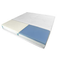 PARTNER-TASCHENFEDERKERNMATRATZE Premium 1000 Federn mit Tencel Bezug - Härtegrad H4 & H5 - 200x200cm - Weiß, Textil (200/200cm) - AM Qualitätsmatratzen