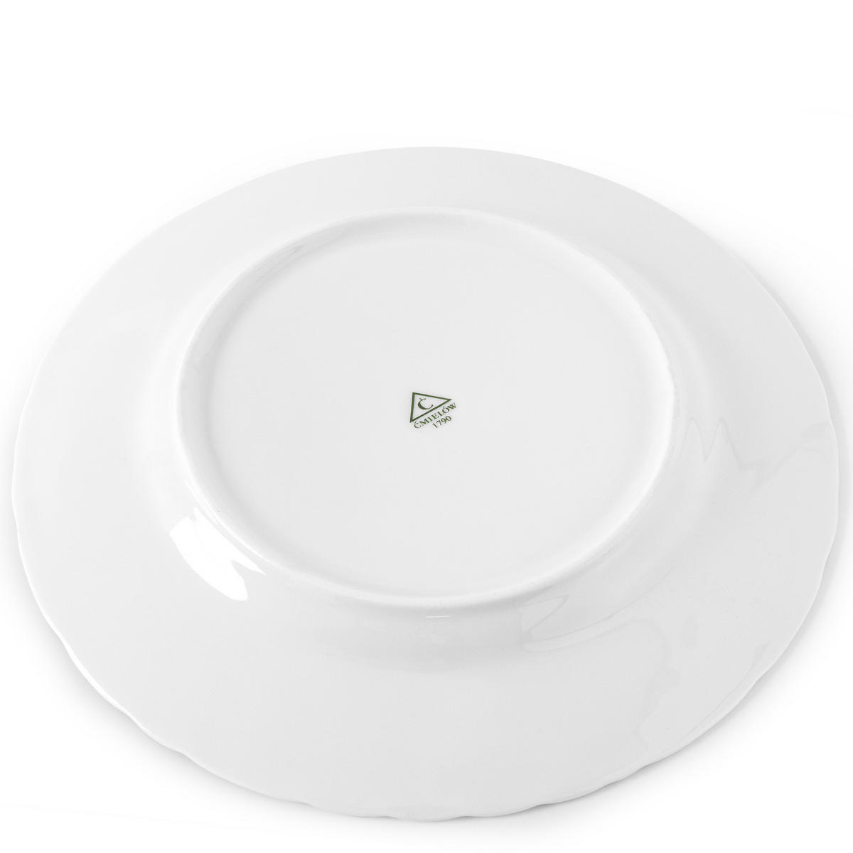 TAFELSERVICE Cmielow Rococo 18-tlg - Weiß, Keramik (25/2/25cm) - KONSIMO®