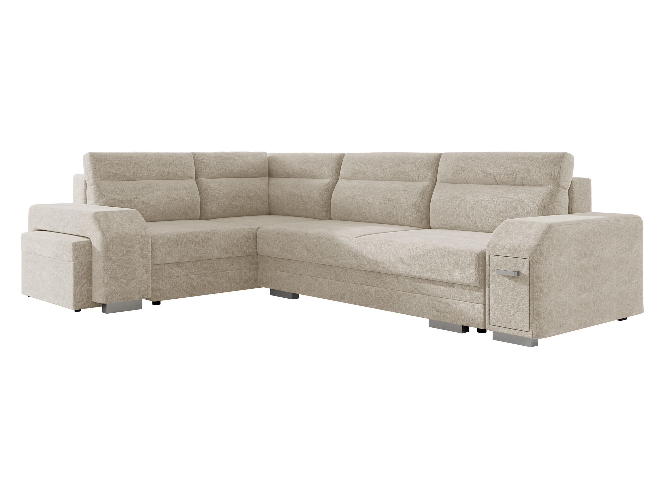Mirjan24 Ecksofa Natur 305x205 cm