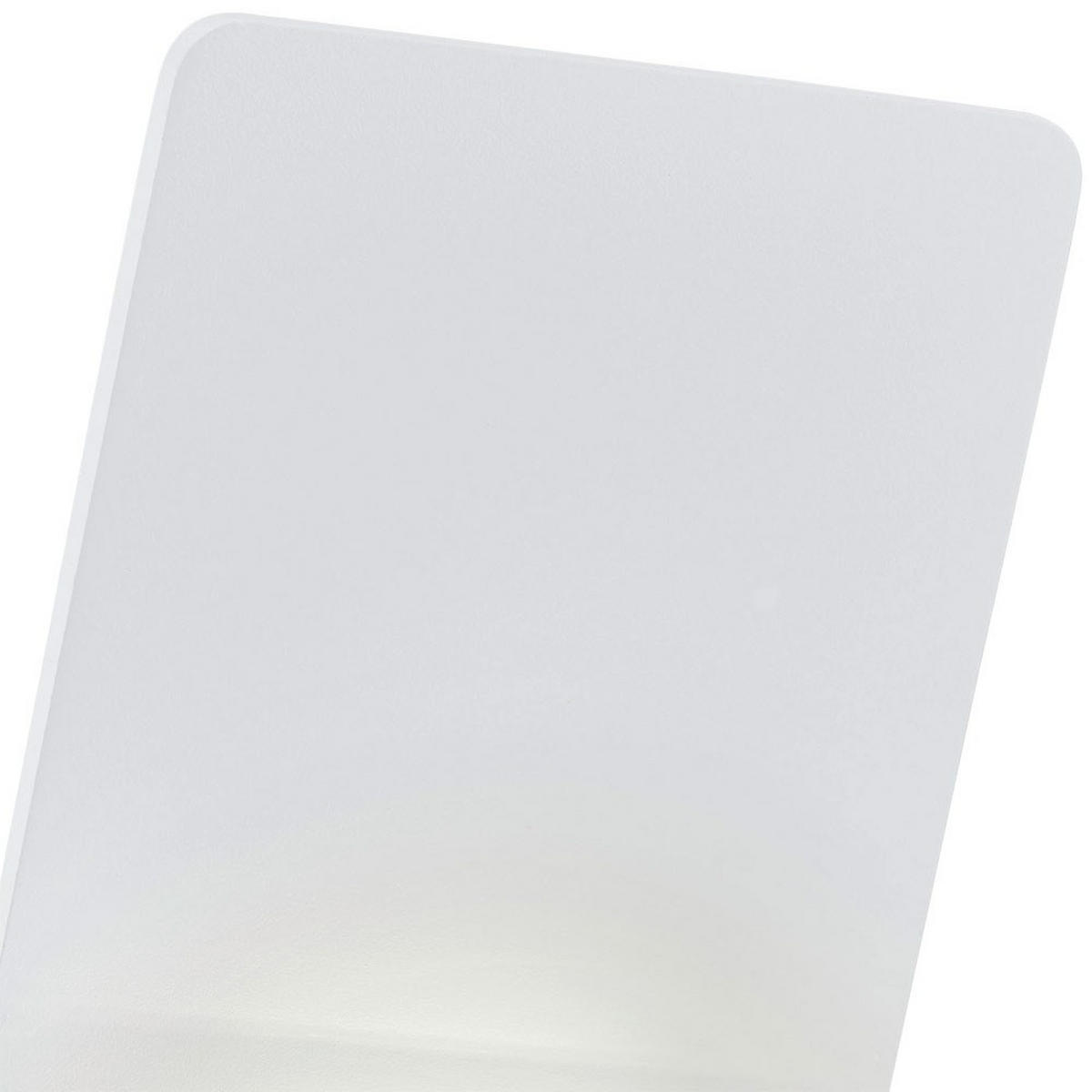 LED AUSSEN-WANDLEUCHTE Alu Weiß PIAS - Weiß, Metall (9.5/25/13cm)