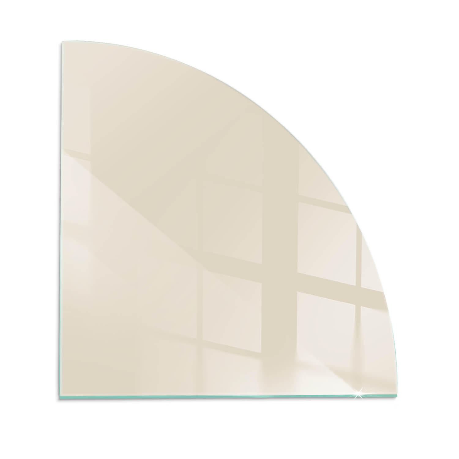 ArtPrintCave Glasplatte Gelb 100x100x0.4 cm