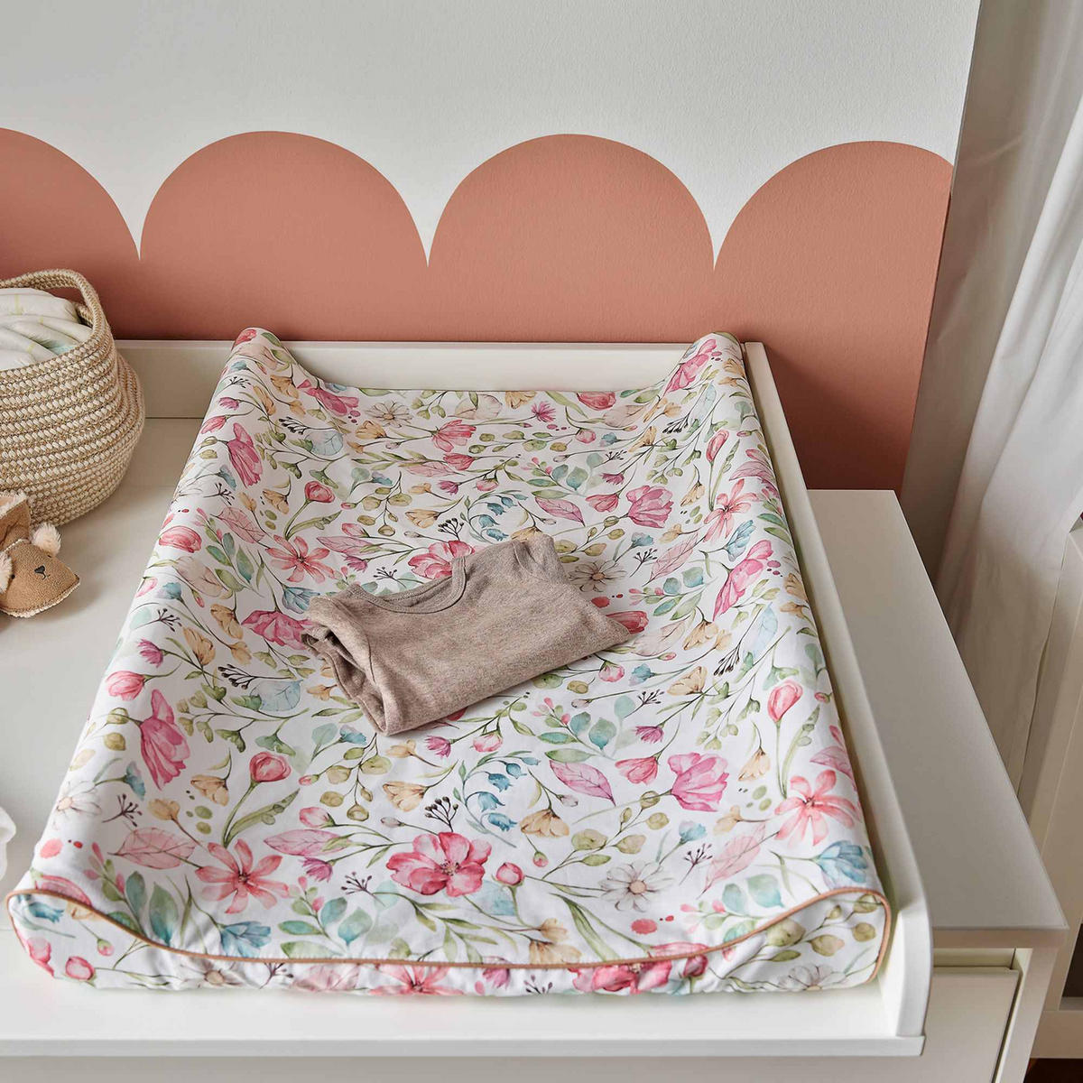 WICKELKOMMODE DAMBI - Weiß, Holzwerkstoff (149/100/53cm) - KONSIMO®