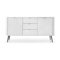 SIDEBOARD – 168 cm – Zova – Weiß - Weiß, Holzwerkstoff (168/87/39cm) - hi-markt