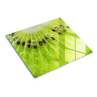 GLASPLATTE 60x52 cm Kiwi - Grün, Glas (60/0.4/52cm) - TULUP