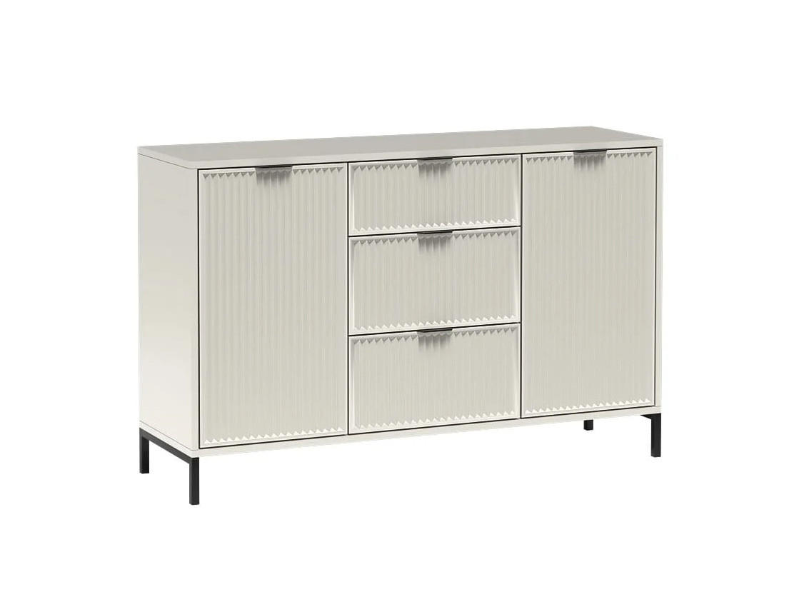 KOMMODE LINKA STYLES LS-02 - Kaschmir, Holzwerkstoff (135/87/41cm) - Meblini