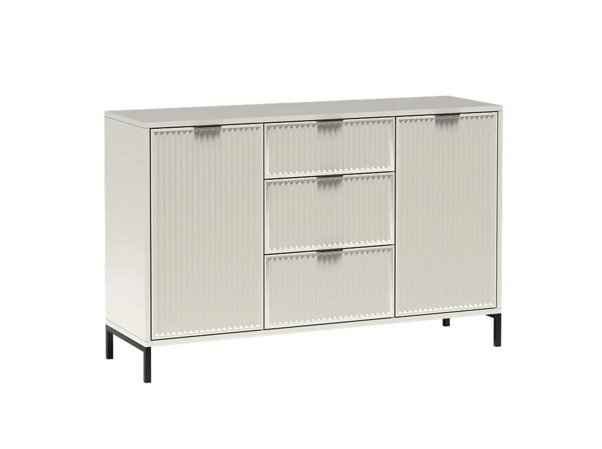 KOMMODE LINKA STYLES LS-02 - Kaschmir, Holzwerkstoff (135/87/41cm) - Meblini