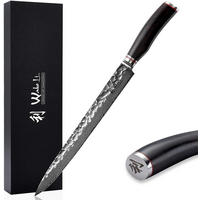 SASHIMIMESSER 25 cm - Schwarz, Holz/Metall (39cm) - Wakoli