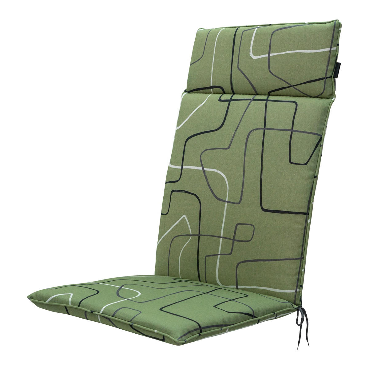 GARTENSTUHLKISSEN Joah 120/50 cm 4er-Set - Hellgrün, Textil (50/8/120cm) - Madison
