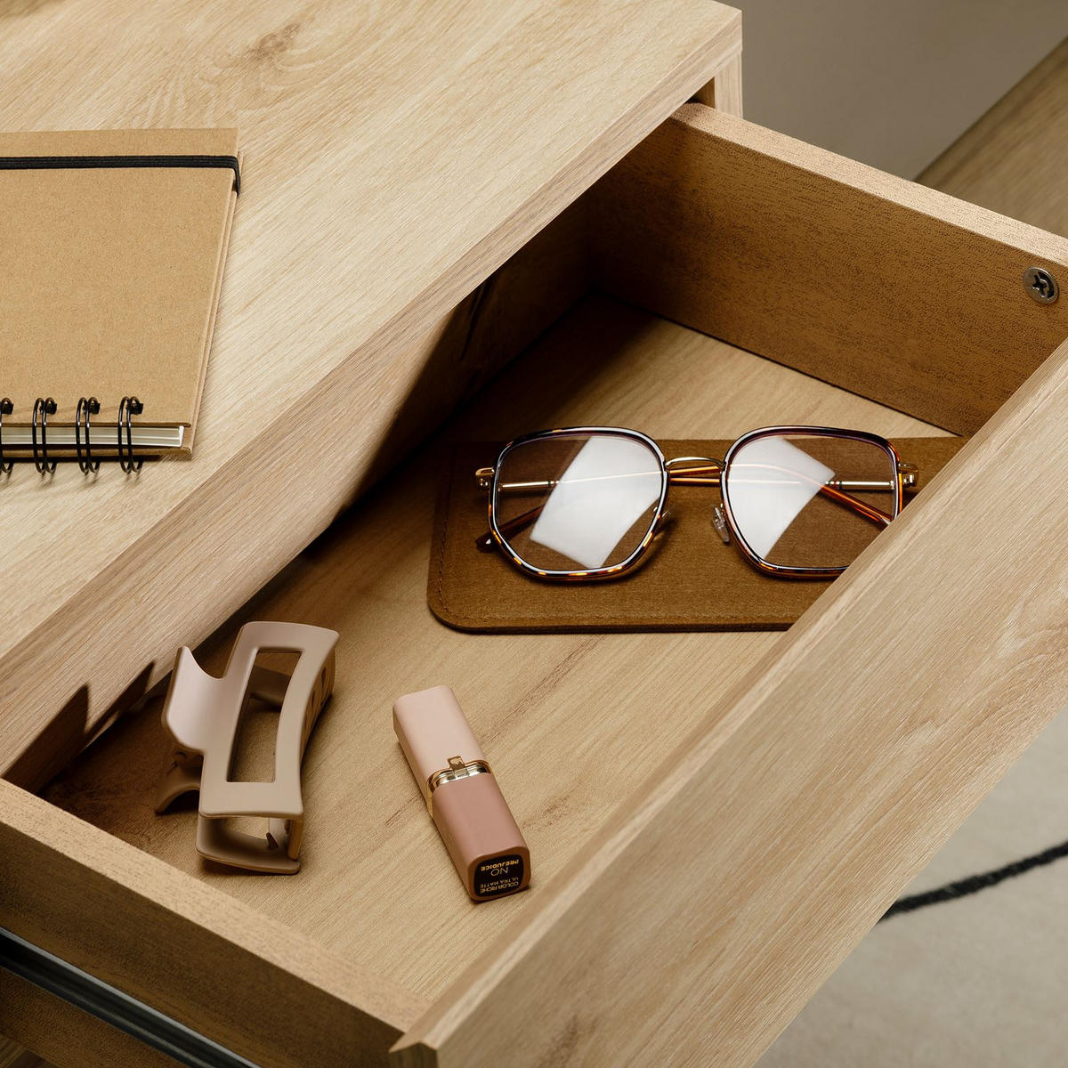 NACHTTISCH ANNE hängend - Eiche Artisan, Holzwerkstoff (42/14/30cm) - CARO-Möbel