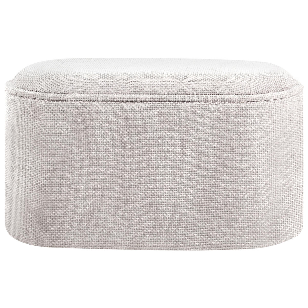 SITZBANK Grau Artas - Grau, Textil (79/45/38cm) - Beliani