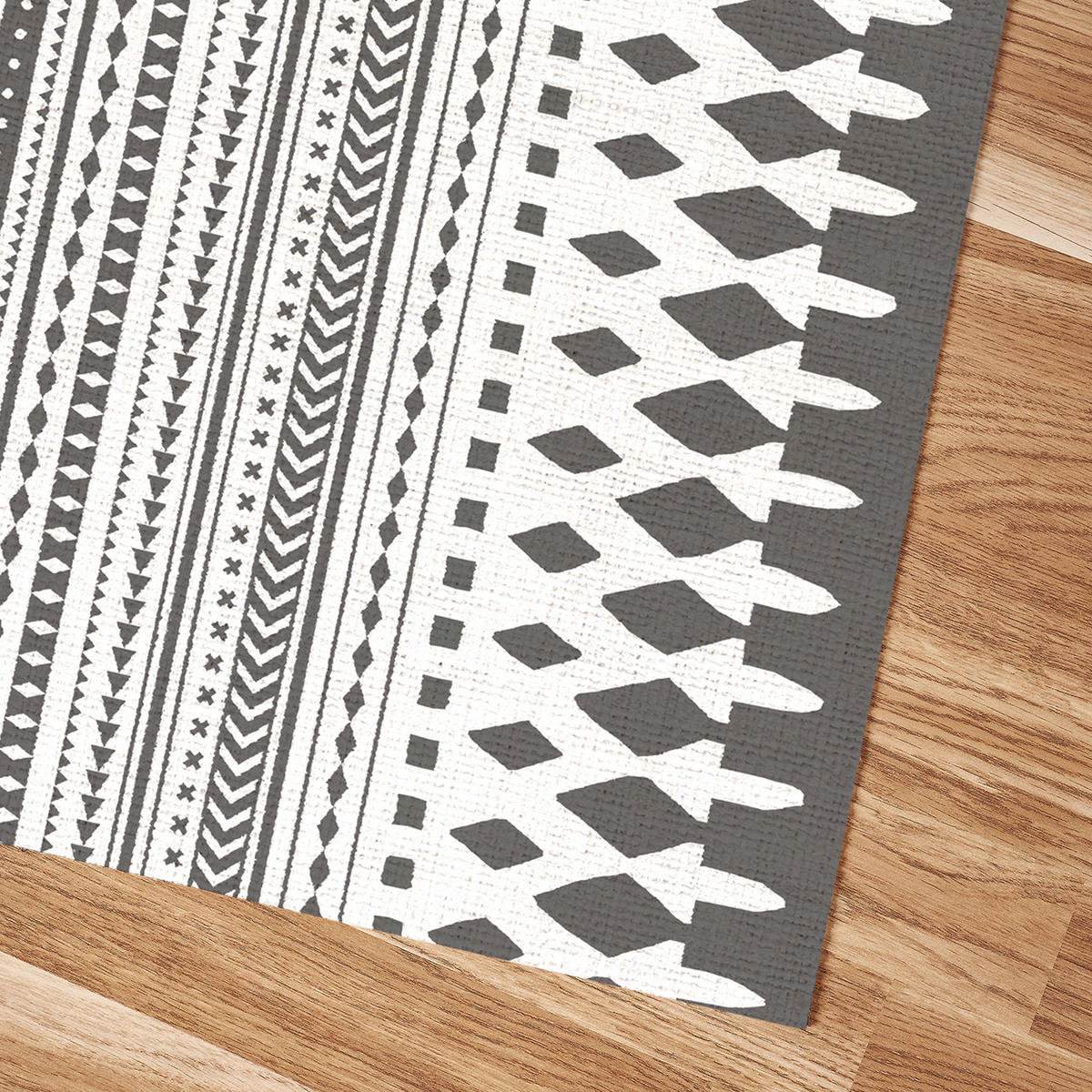 TEPPICH Premium en Vinyle Ethnica 80x150 cm - Braun, Kunststoff (80/150cm) - STORESDECO