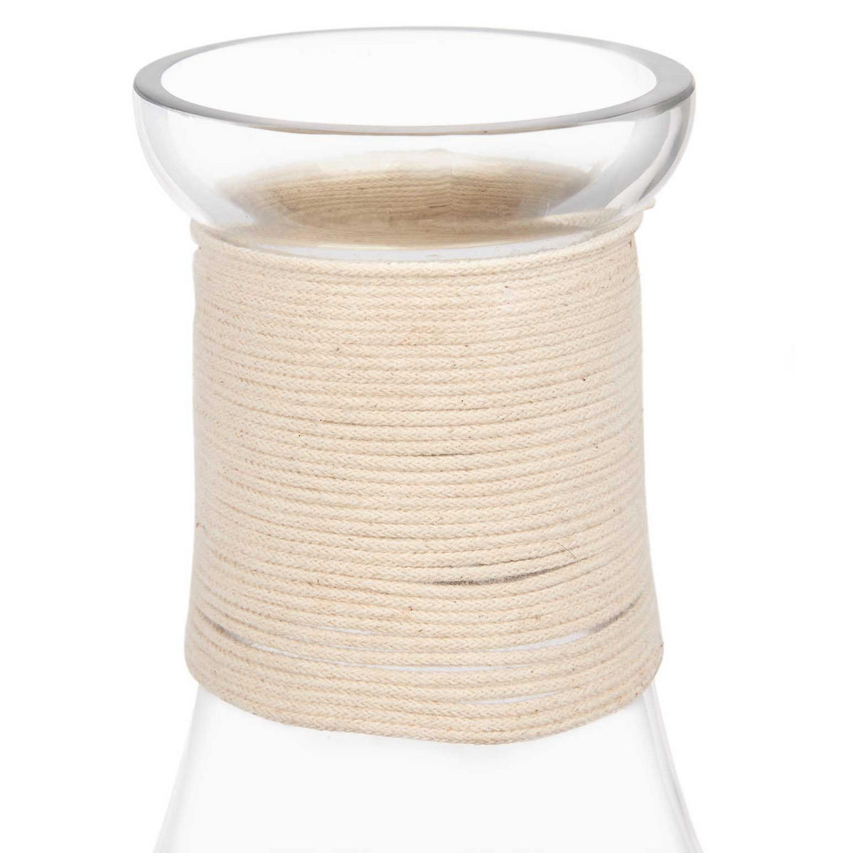 FLASCHE dekorativ - Braun, Glas (20/48/20cm) - Giftdecor