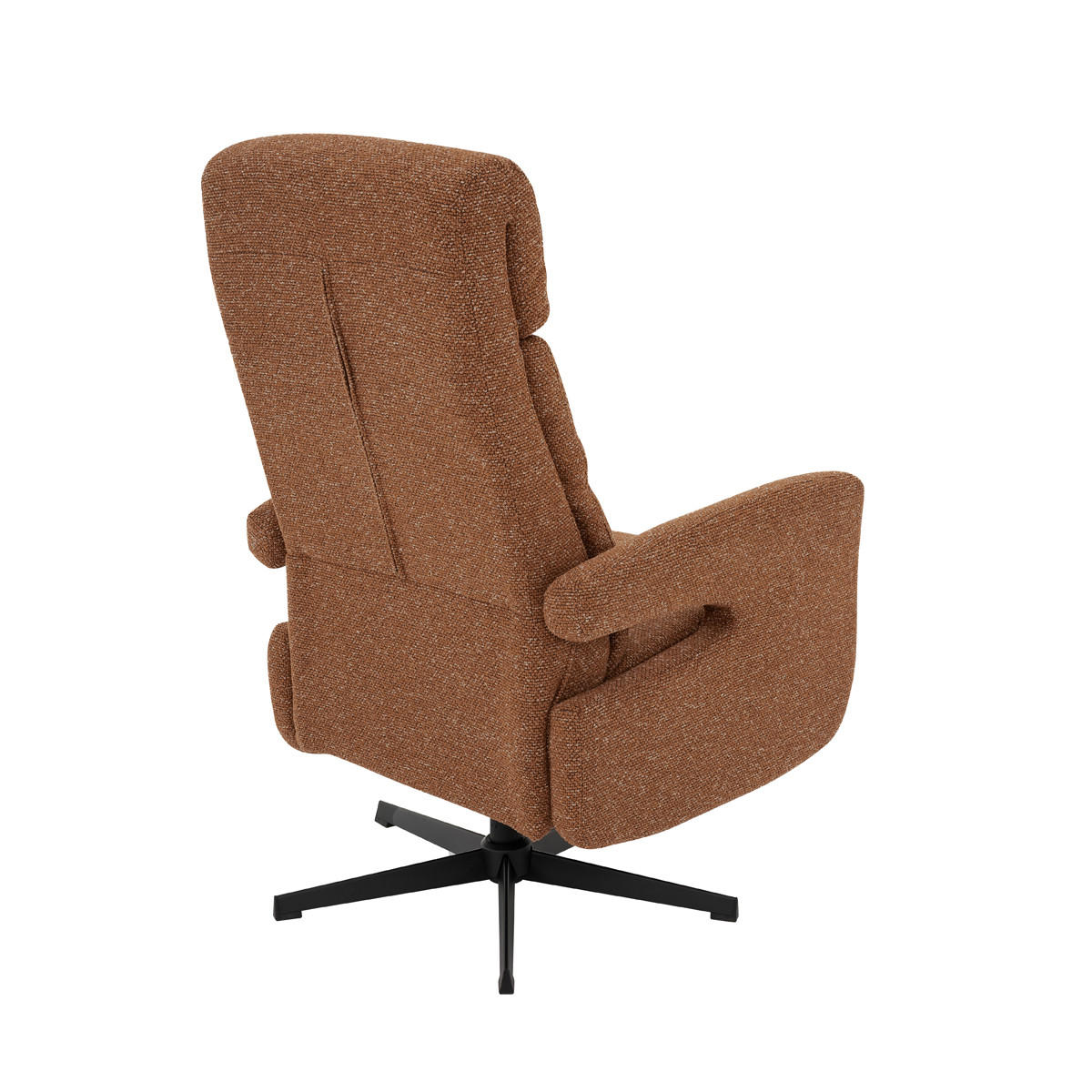 SESSEL Copenhagen - Brown - 72/88/115 cm - Braun, Textil (72/115/88cm) - LABEL51