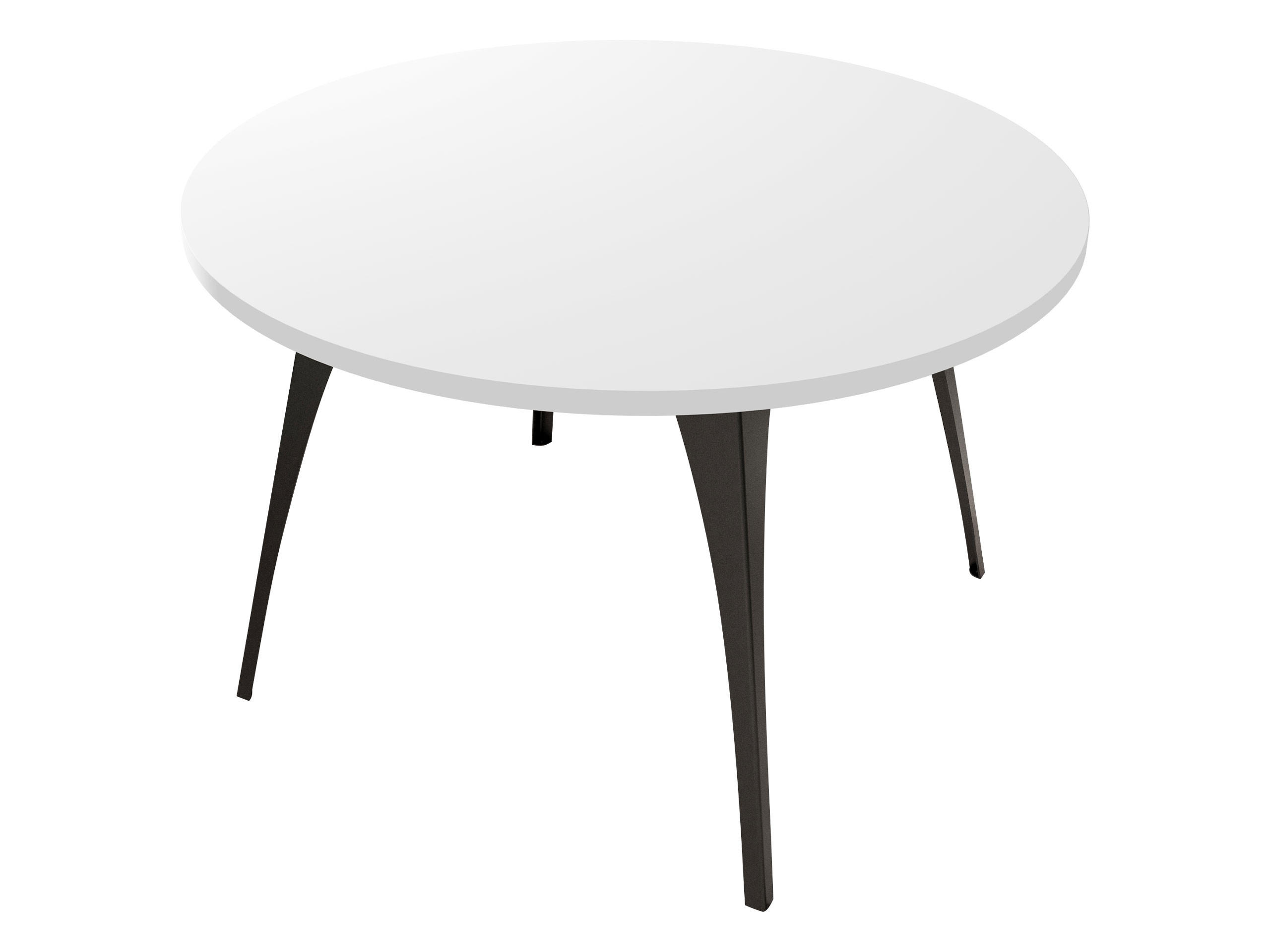 COUCHTISCH Frida - Schwarz/Weiß, Holzwerkstoff/Metall (75/75/45cm) - MIRJAN24