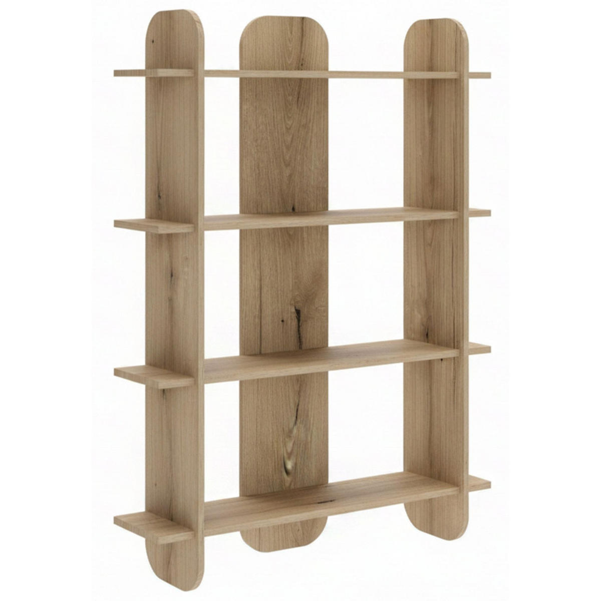 REGAL Livio Eichenholzoptik 107 cm - Beige, Holzwerkstoff (107.2/149.4/28cm) - Selsey