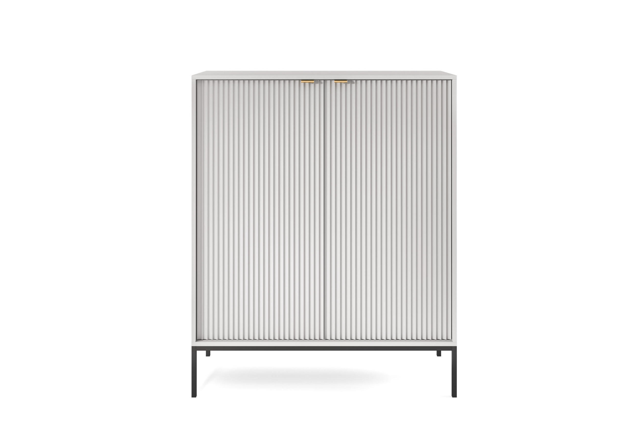 SIDEBOARD WEIß - Weiß, Holzwerkstoff (104/125/39cm) - FURNLUX